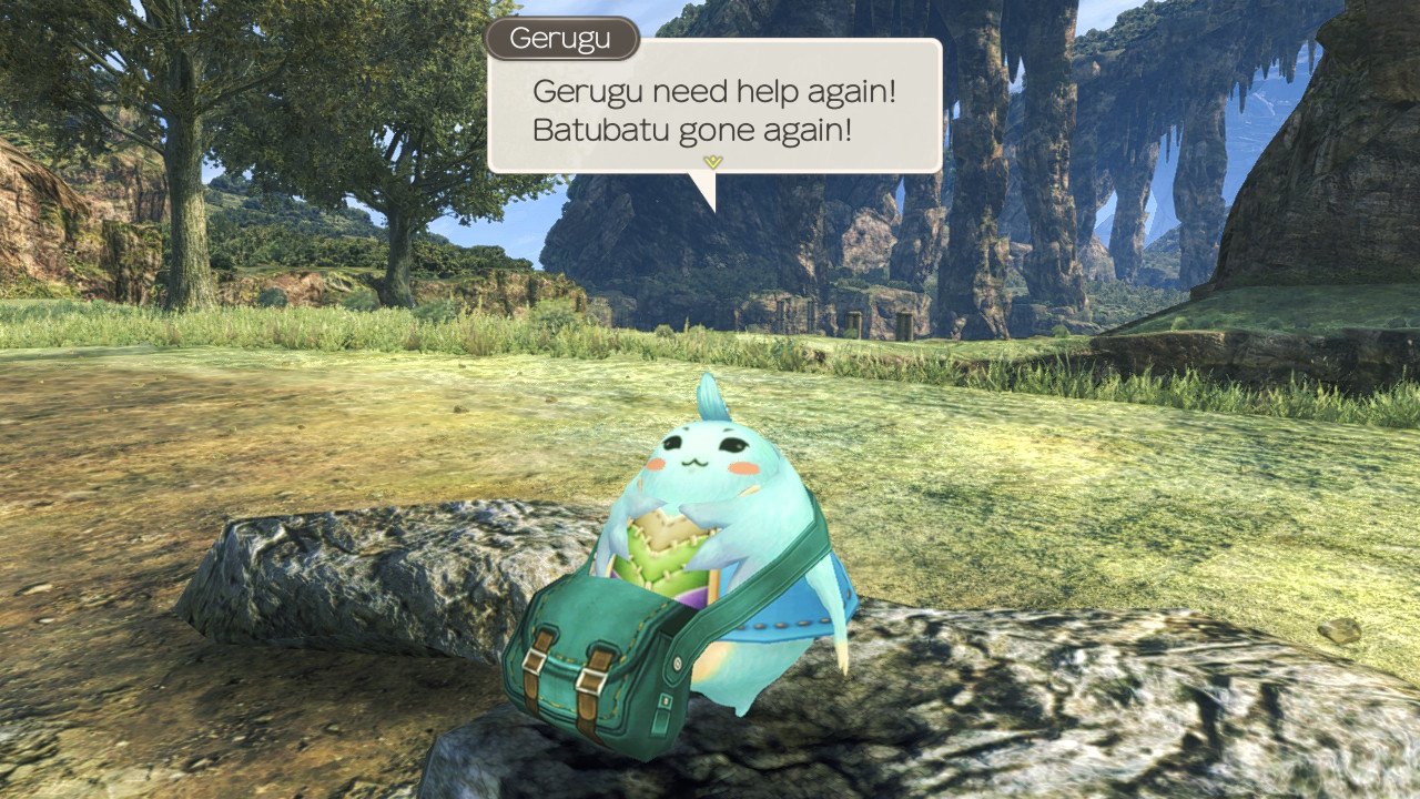 Gerugu asks for help because Batubatu has gone missing again.